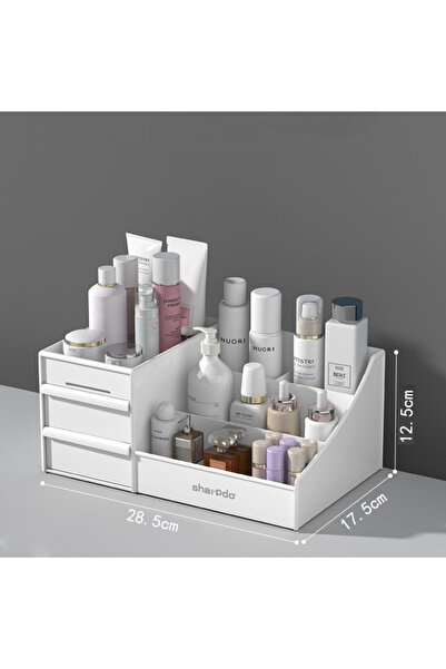 sharpdo Drawer Type Cosmetic Box Plastic Storage Box Cosmetic Storage Box