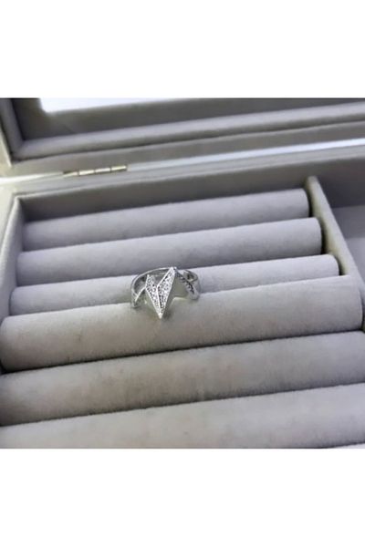 naaksesuar Adjustable Gold & Silver Rhythm Ring