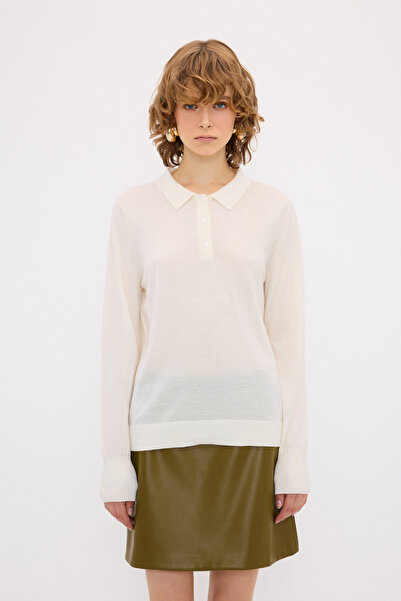 adL Polo Yaka Yün Triko Kazak