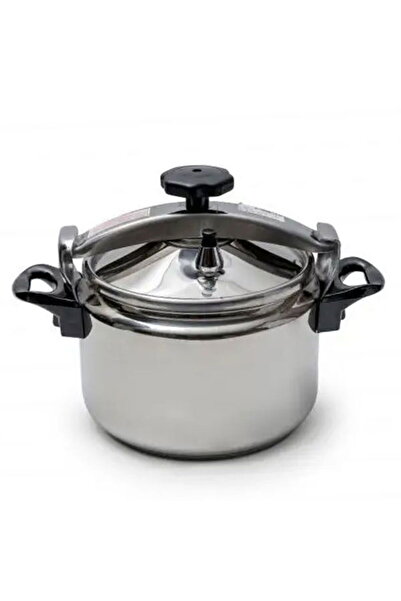 Alsaif Gallery Steel Volcano Pressure Cooker, 7 Liters - Silver