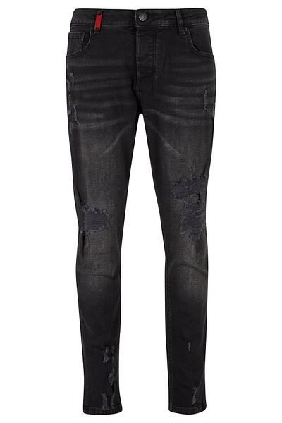 2Y STUDIOS 2y Miguel Ripped Slim Fit Jeans