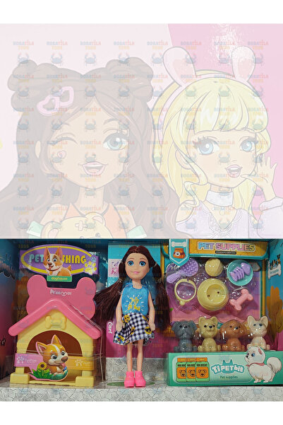 Boratila Toys Sparkle Bella Princess Eğlenceli Köpek Bakım Seti