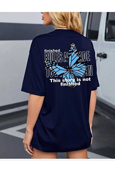 KOZİA OUTDOORS ΜΑΛΚΟΤΣΜΠΕΪ ΜΠΛΕ ΜΠΛΟΥΖΑΚΙ ΜΕ ΣΤΑΜΠΑ ΠΕΤΑΛΟΥΔΑΣ ΣΤΟ ΠΙΣΩ ΜΕΡΟΣ...