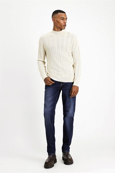 Kiğılı Bato Collar Slim Fit Slim Fit Patterned Cotton Knitwear Sweater
