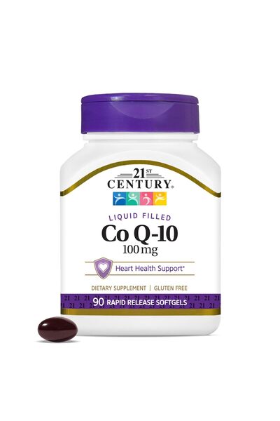21st Century Co Q10 100 mg Softgels, 90 Count