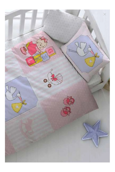 Kristal Tek Kişilik Nevresim Takımı Bebek