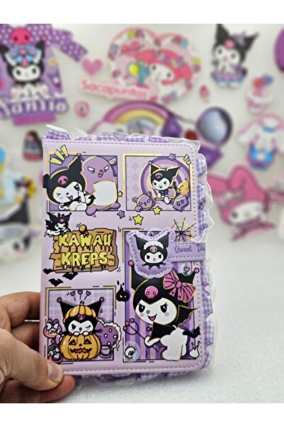 Meyra Accessories Sanrio Kawaii Kromi Lüx Yumuşak Kapaklı Defter Ajanda Günlük Notebook Hediyelik