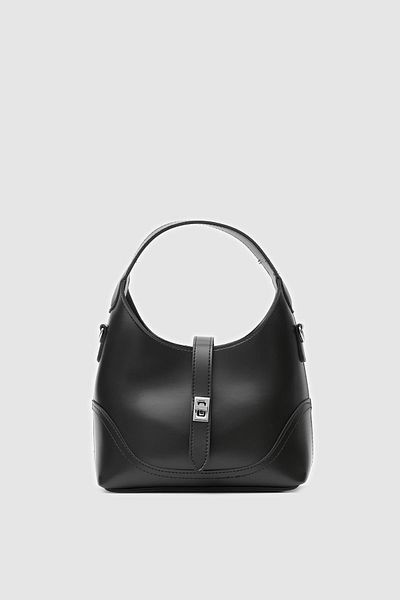 Shule Bags Geantă Laya Hand și Crossbody Neagră