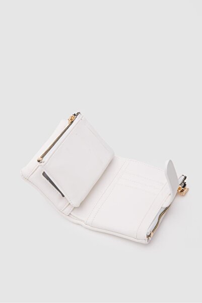 Shule Bags Kei Wallet White