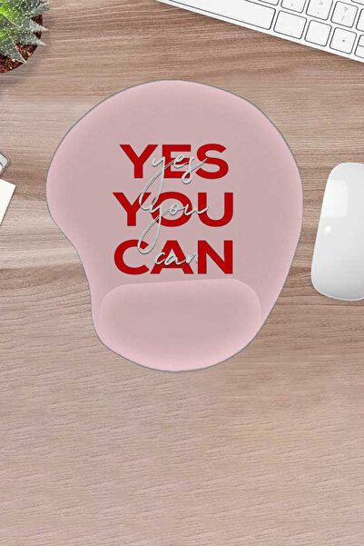 KARMAT Damla, Mouse Pad, Yes You Can, Mouse Pad cu suport pentru încheietura ...