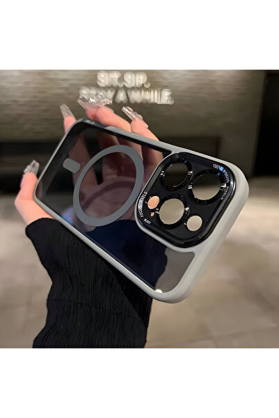 HYPERSOFT Iphone 14 Pro Max (6.7 inç) Uyumlu Focus Pixels Magsafe Kılıf