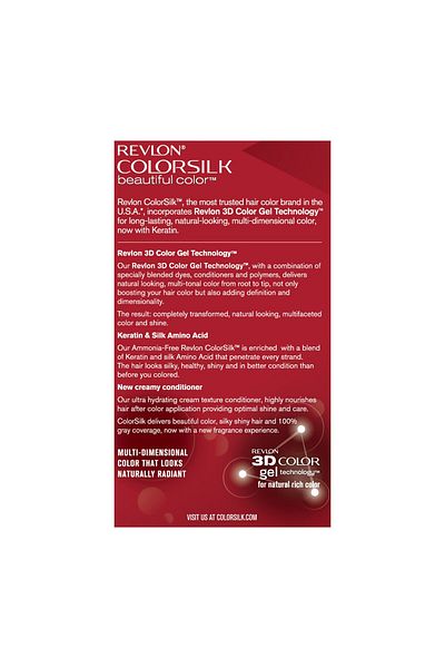 Revlon Colorsilk Ammonia-free Haircolor (#60 Dark Ash Blonde), Pack of 12