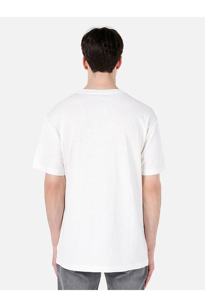 Colin's White Crew Neck Short Sleeve Men's T-Shirt - Regular Fit
