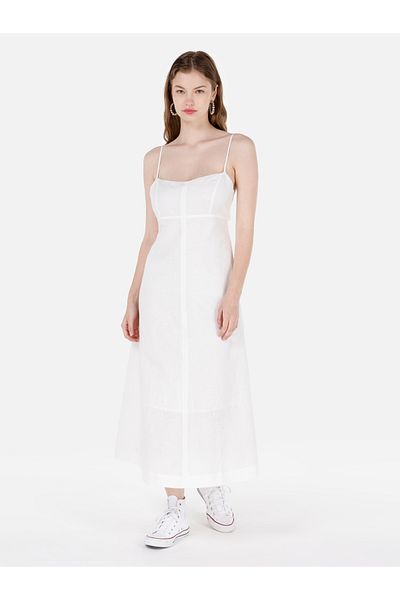 Colin's Regular Fit Women's White Dress