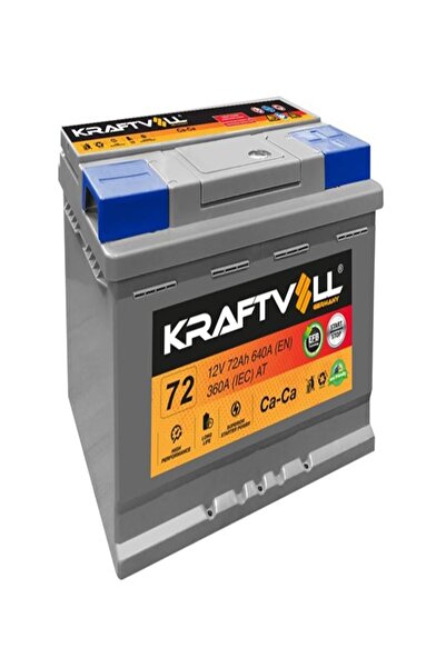 Kraftvoll AKU 12V 72 AH 720A START STOP EFB  L3T (175 X 275 X 190 )
