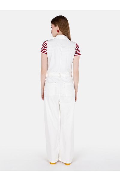 Colin's Pantaloni albi de jeans pentru femei Regular Fit
