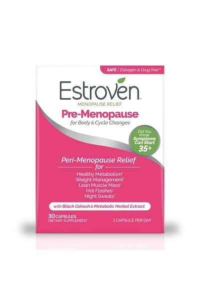 Estroven Pre-Menopause Relief, 30 Ct., Clinically Proven, Night Sweats & Hot ...