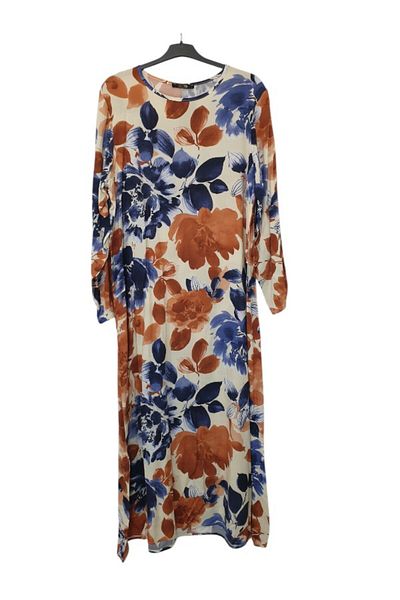 GGMM Viscosse Fabric Plus Size Tetture Summer Dress