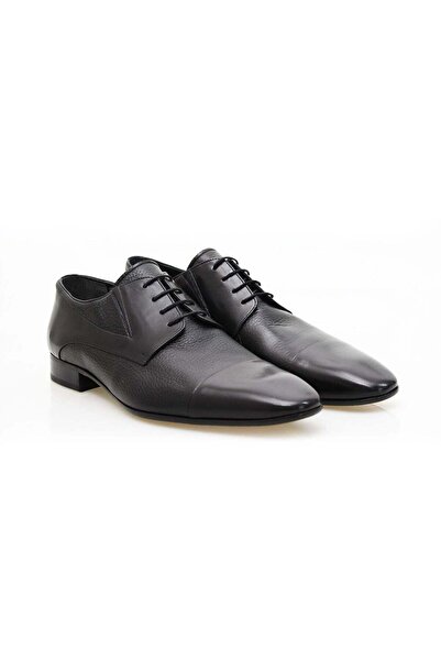 Butik PANTOFI BĂRBAȚI DIN PIELE GENUINĂ CU șireturi CULOARE NEGRĂ