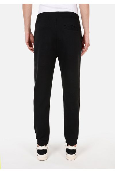 Colin's Regular Fit Mid Waist Straight Men's Black Sweatpants