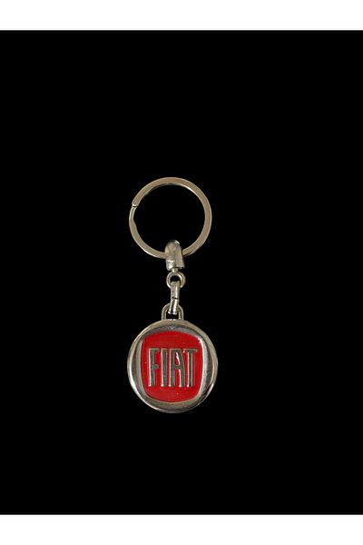 rüya vadisi Metal Keychain with Fiat Logo