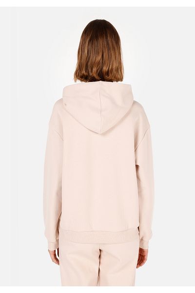 Colin's Regular Fit Hooded Plain Women's Beige Sweatshirt Cl 1070188