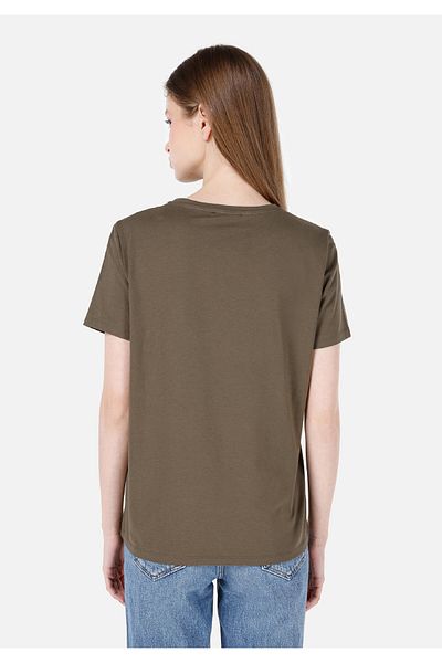 Colin's Regular Fit Crew Neck Green Women's Short Sleeve T-Shirt