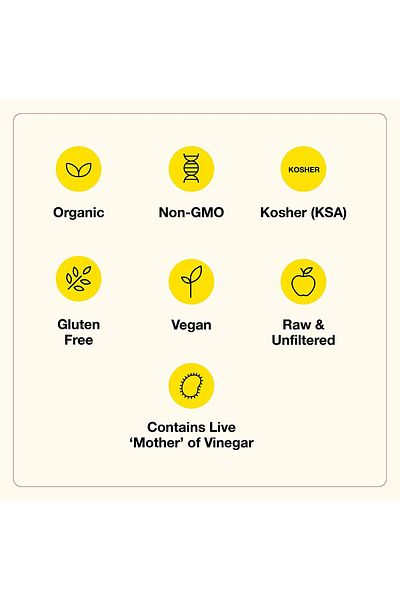 Bragga Hill Organic Raw Apple Cider Vinegar, 32 Ounce - 1 Pack