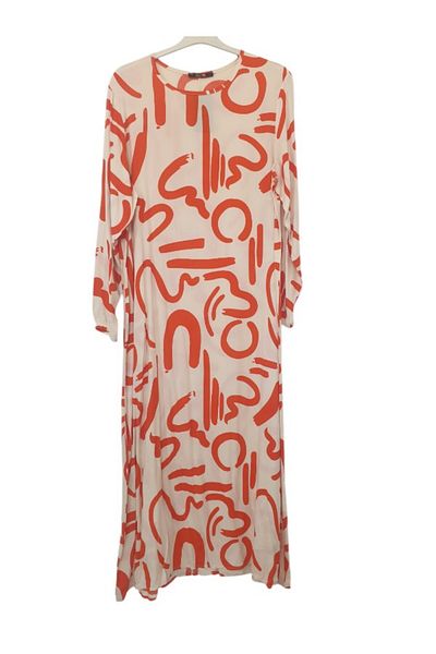 GGMM Viscosse Fabric Plus Size Tetture Summer Dress