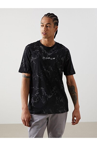 LC Waikiki XSIDE Bisiklet Yaka Kısa Kollu Baskılı Penye Erkek Tişört