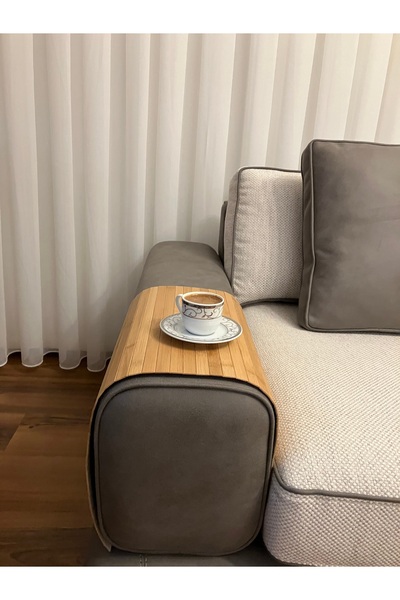 HNC HOME Bambu Koltuk Matı, Koltuk Sehpası, Sehpa, Yan Sehpa, Bambu Koltuk Ke...