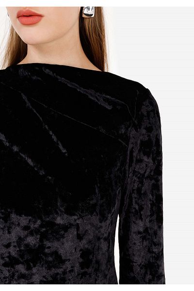 Colin's U.Sleeve Black Women's T-Shirt