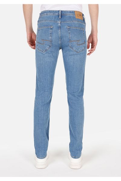 Colin's 044 Karl Straight Fit Ανδρικό ίσιο πόδι με χαμηλή μέση μπλε τζιν παντελόνι