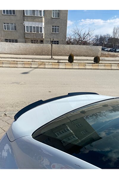 BRK Renault megan 4 yarasa Spoiler parlak siyah fiber boyalı