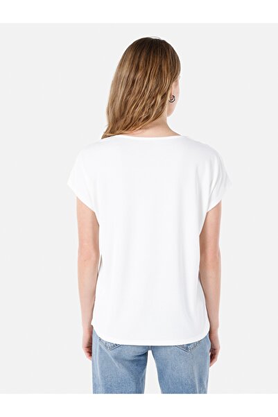 Colin's White Women's T-Shirt Sleeve