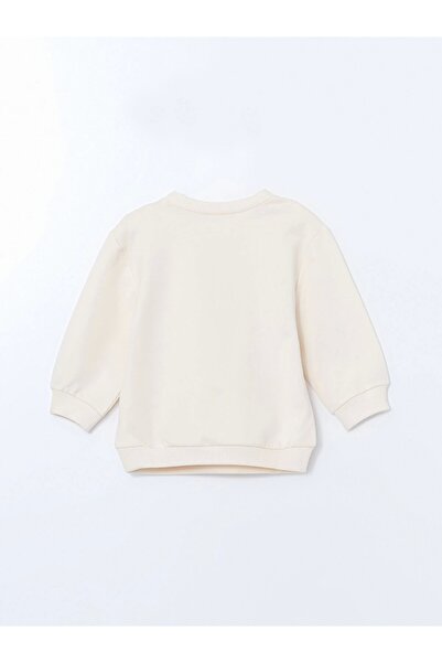 LC Waikiki Lcw Bisiklet Yaka Baskılı Erkek Bebek Sweatshirt Ve Eşofman Alt 2'li