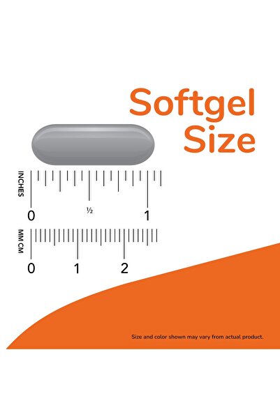 Now Foods Supplements, CoQ10 60 mg with Omega 3 Fish Oil, Cardiovascular Health*, 120 Softgels