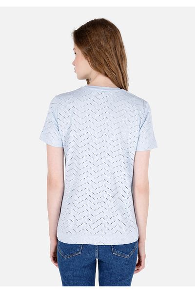 Colin's Women's Blue T-Shirt - Sleeves