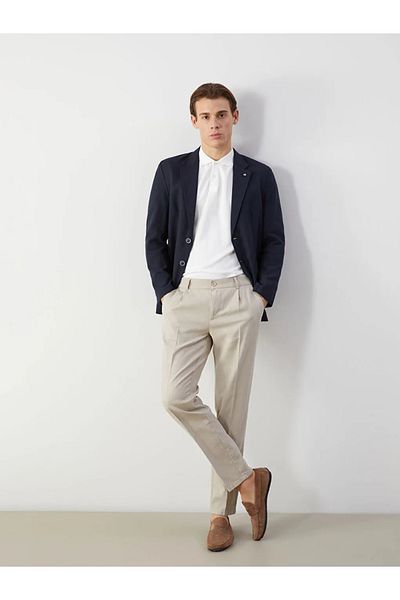 LC Waikiki Ανδρικό παντελόνι SOUTHBLUE Beige Standard Fit