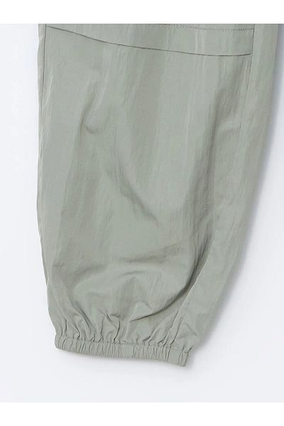 LC Waikiki Lcw Kids Khaki Elastic Waist Basic Girls Jogger Pants
