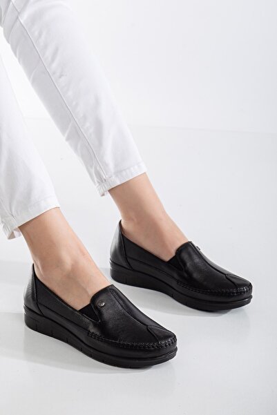 By Yağlıoğlu 92101 Ορθοπεδικά γυναικεία δερμάτινα παπούτσια είναι κατάλληλα γ...