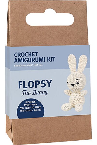 BALIM ÖRGÜ EVİ Flopsy The Mini Bunny "Little Bunny" مجموعة أميجورومي الصغيرة ...