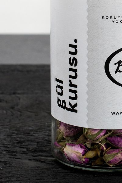 Baharat Dükkanı ورد مجفف 60 جرام (زجاج)