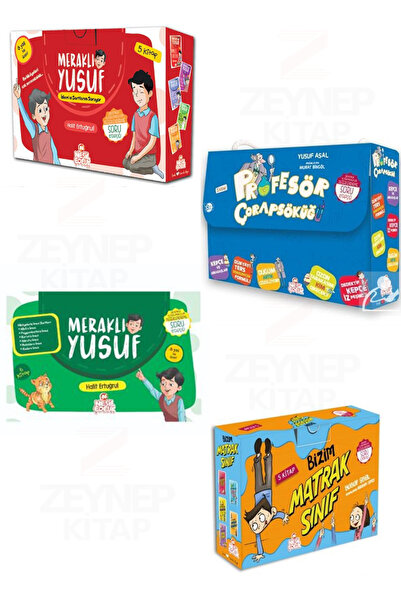 Nesil Çocuk Yayınları Meraklı Yusuf İslam/İman Şartları/Profesör Çorap Söküğü...