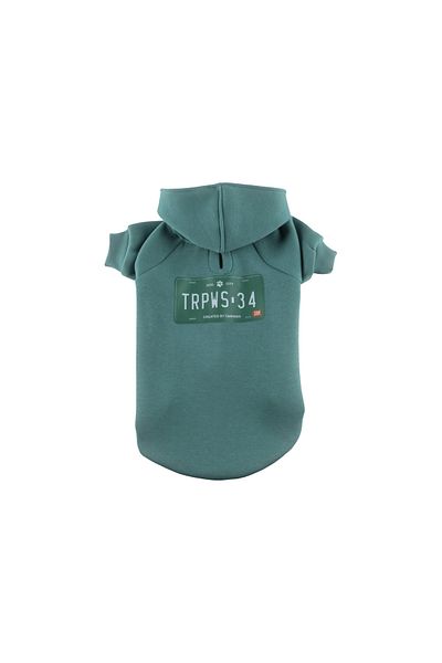 JesPawty Green Hooded Dog Outfit