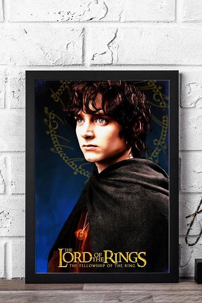Saturn Stăpâna Inelelor Frodo Pictură înrămare - Pictură poster film