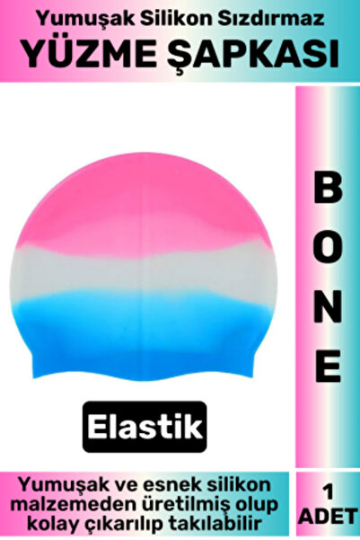 Wintoup Vodootporno Elastična mekana plivačka kapa za bazen i more, silikonsk...