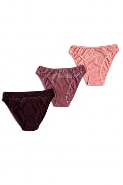 Butik 3’lü Paket Düz Kesim Külot (regl Zamanını Rahat Geçirmeye Yardımcı )