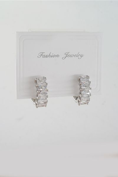 ARTEMİSİA Women Vip Series Antiallergenic Mixed Figured Zircon Stone 3 Earring Set