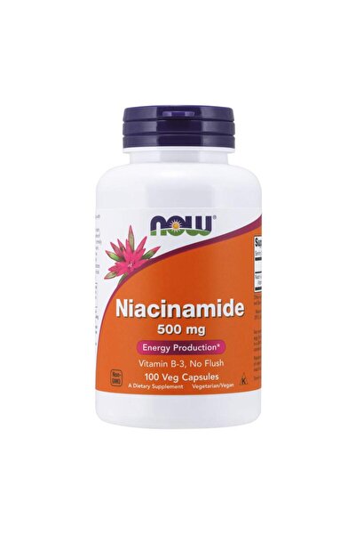 Now Foods NOW Niacinamide 500mg,100 Capsules